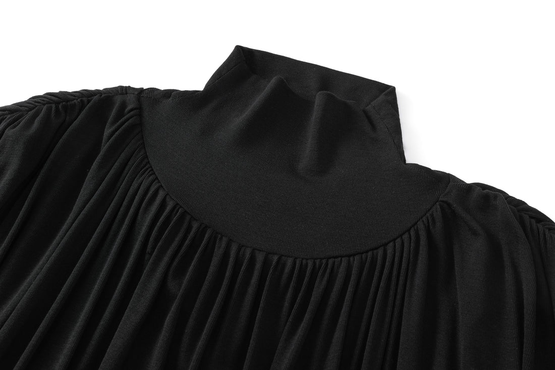Portia gathered jersey top