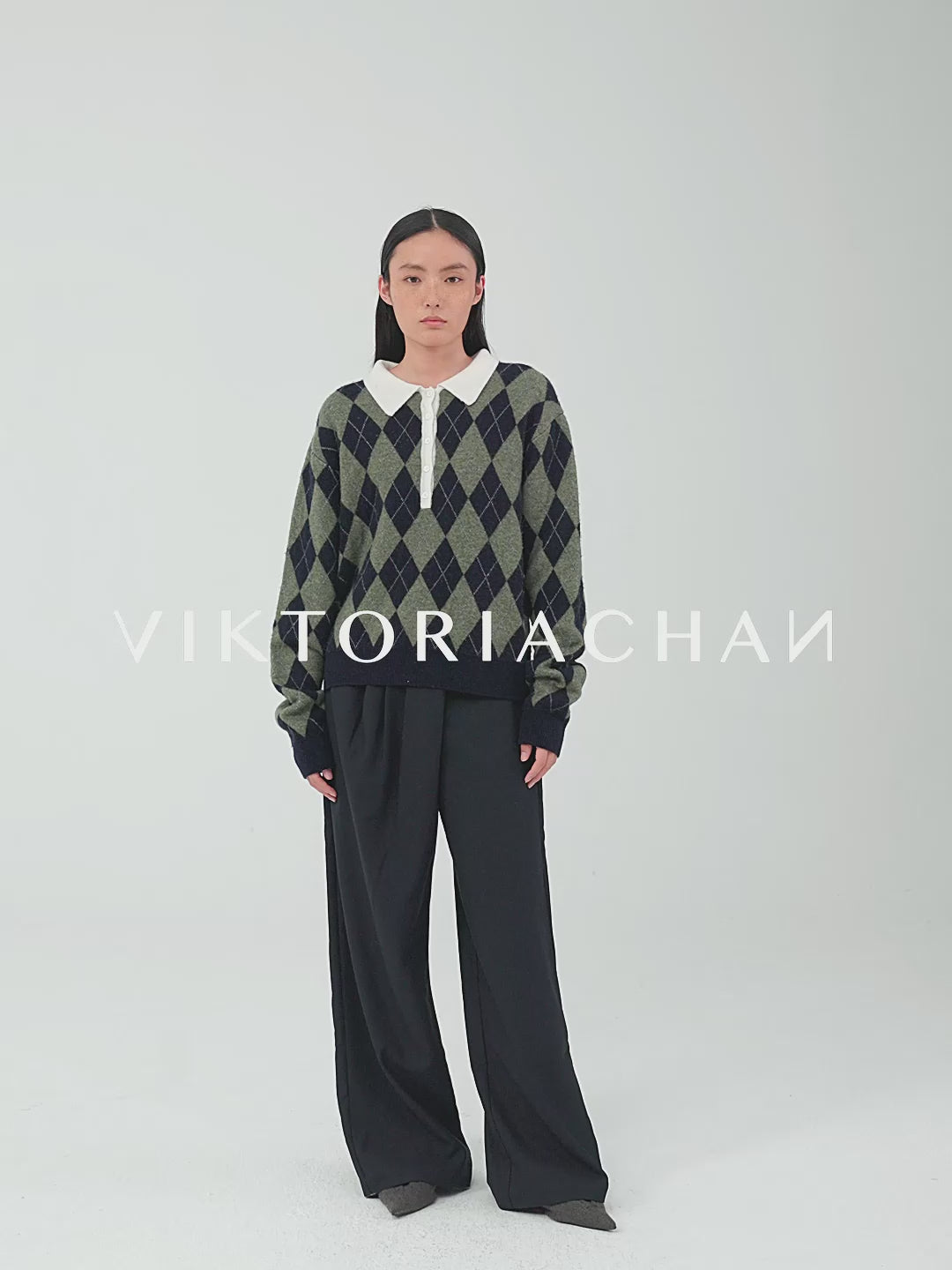 Portia pleated trousers