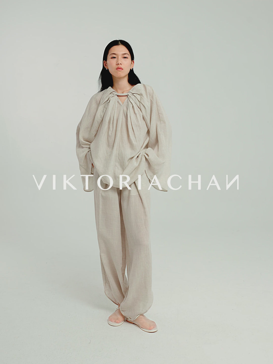 Nili linen trousers