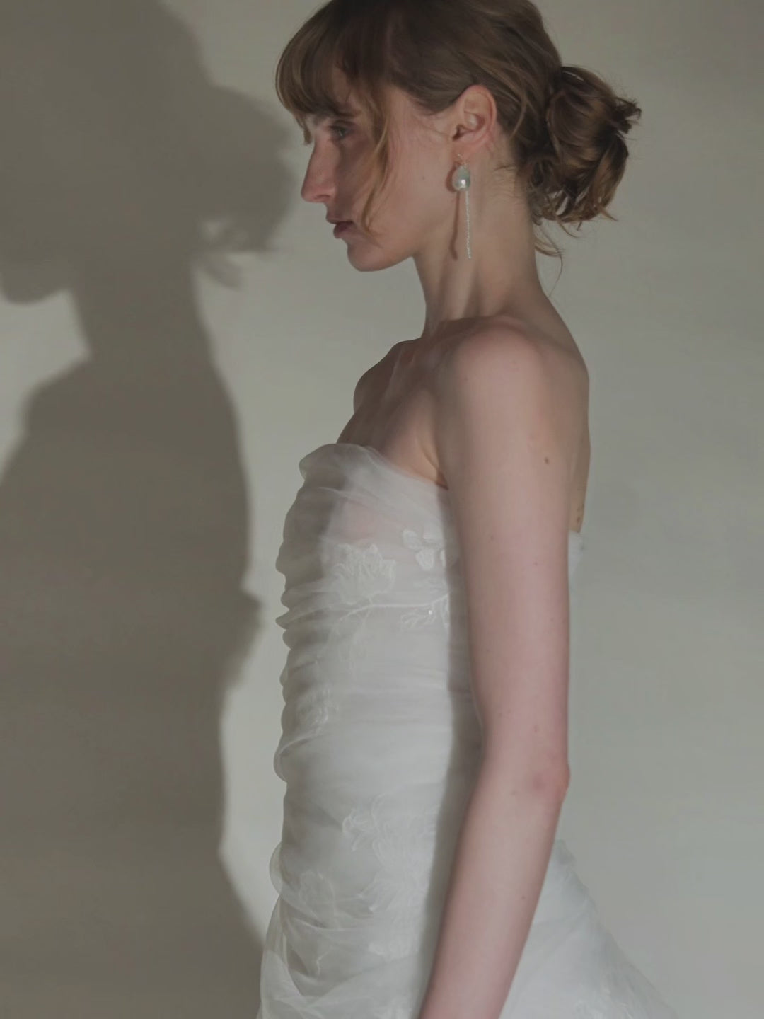 Saga tulle wedding gown