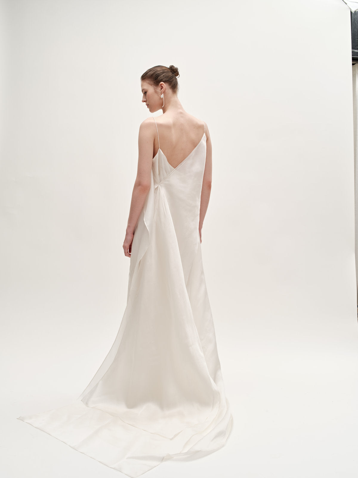 Hazel organza gown