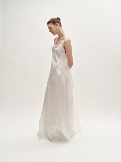 Hazel organza gown