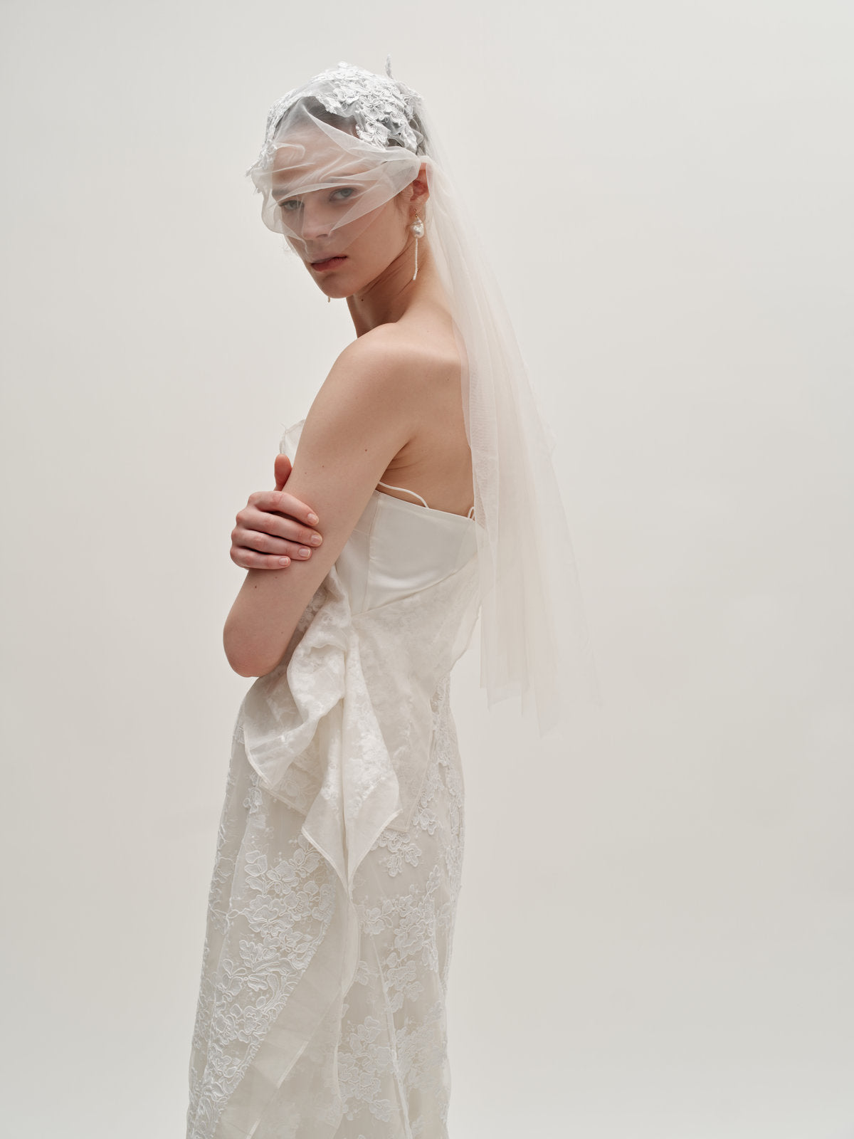 Dalia lace gown
