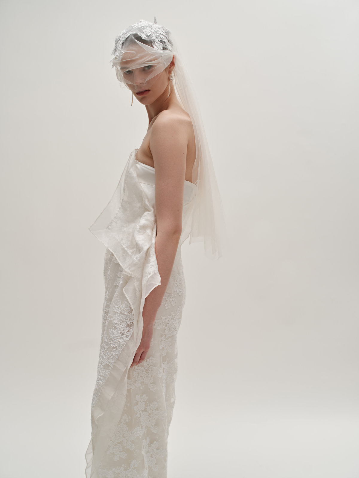 Dalia lace gown
