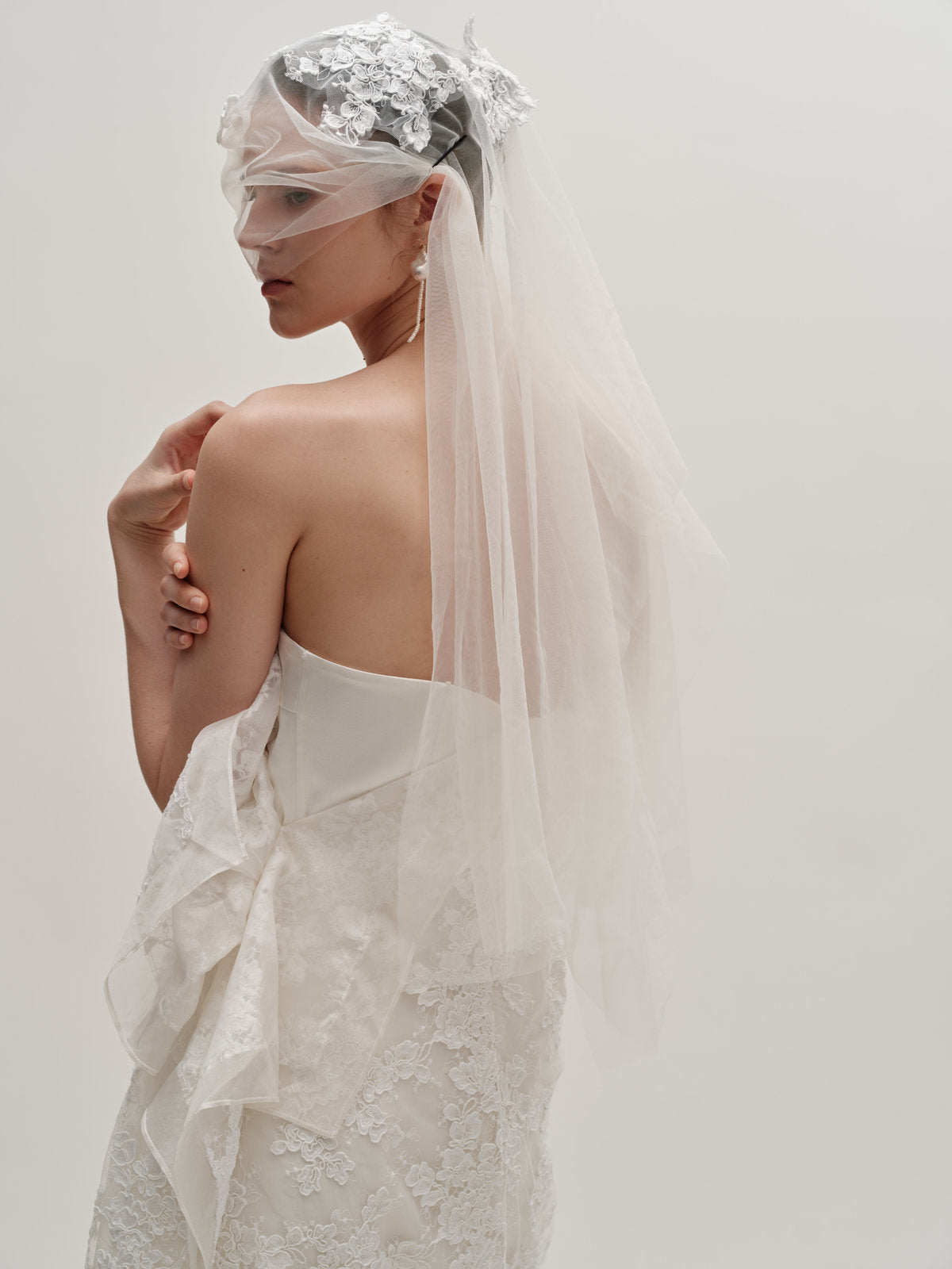Dalia lace gown