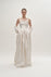Ena jacquard gown