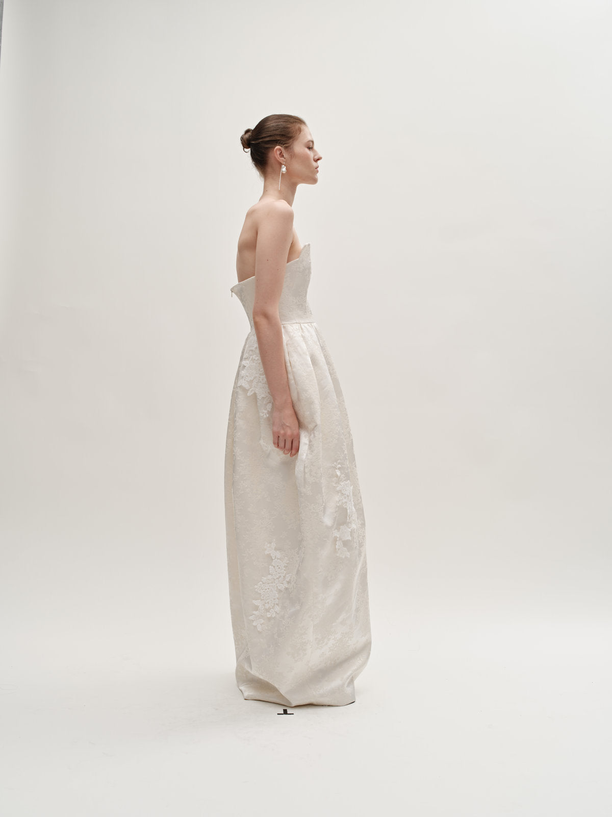 Ena jacquard gown