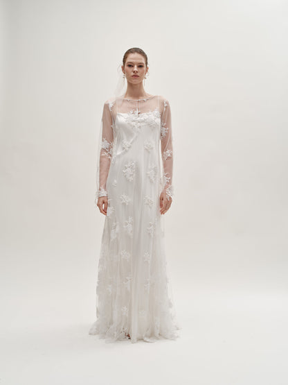 Winni pearl gown