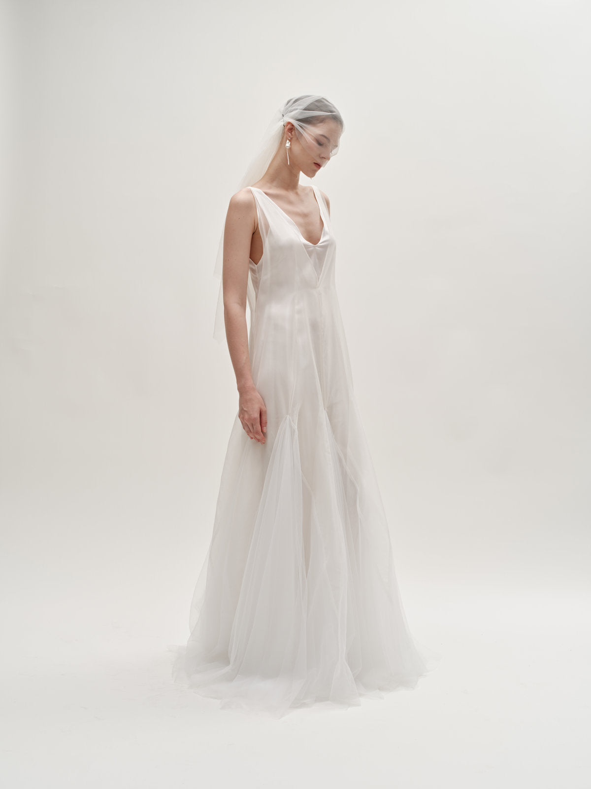 Olida tulle gown