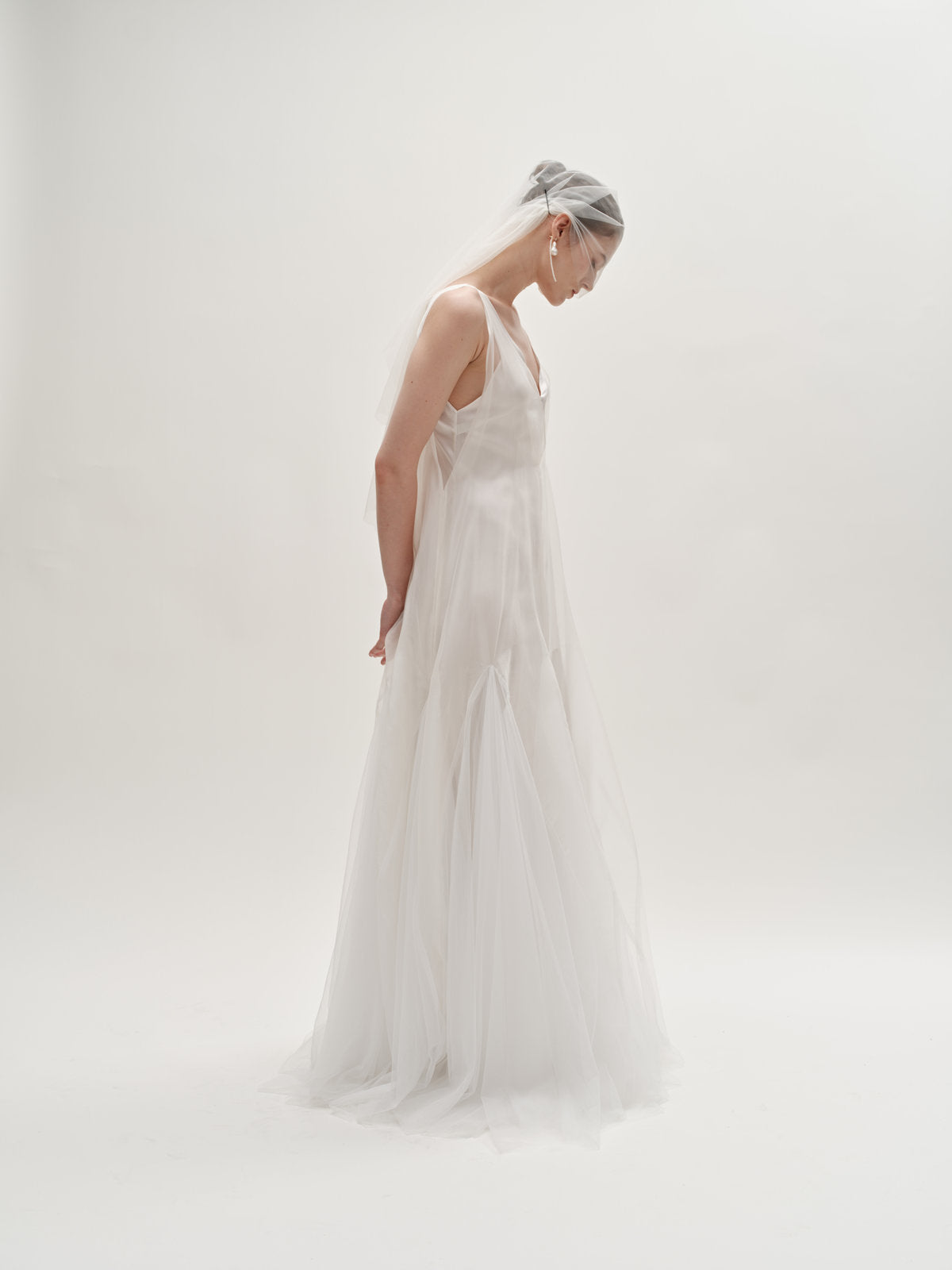 Olida tulle gown