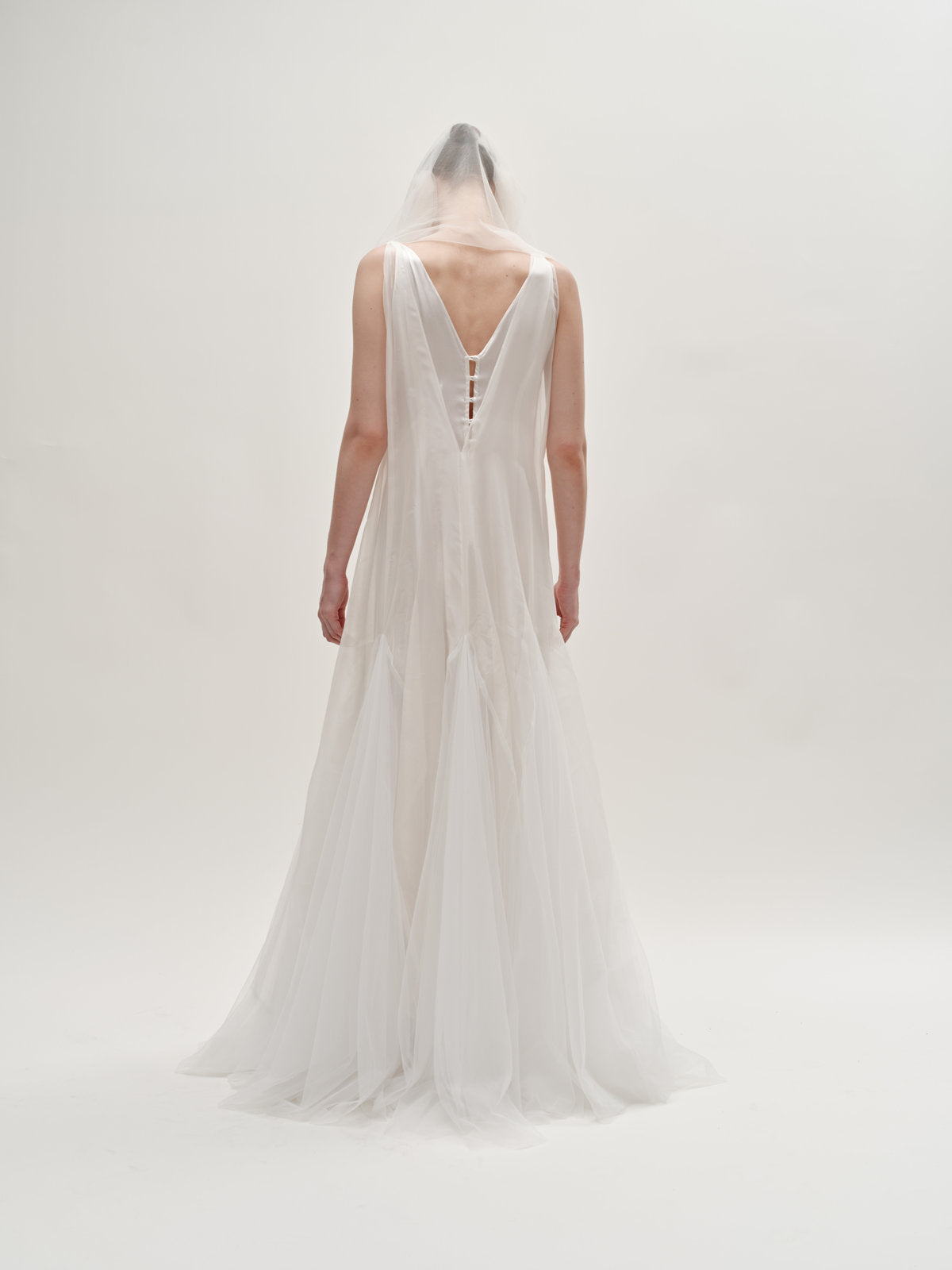 Olida tulle gown