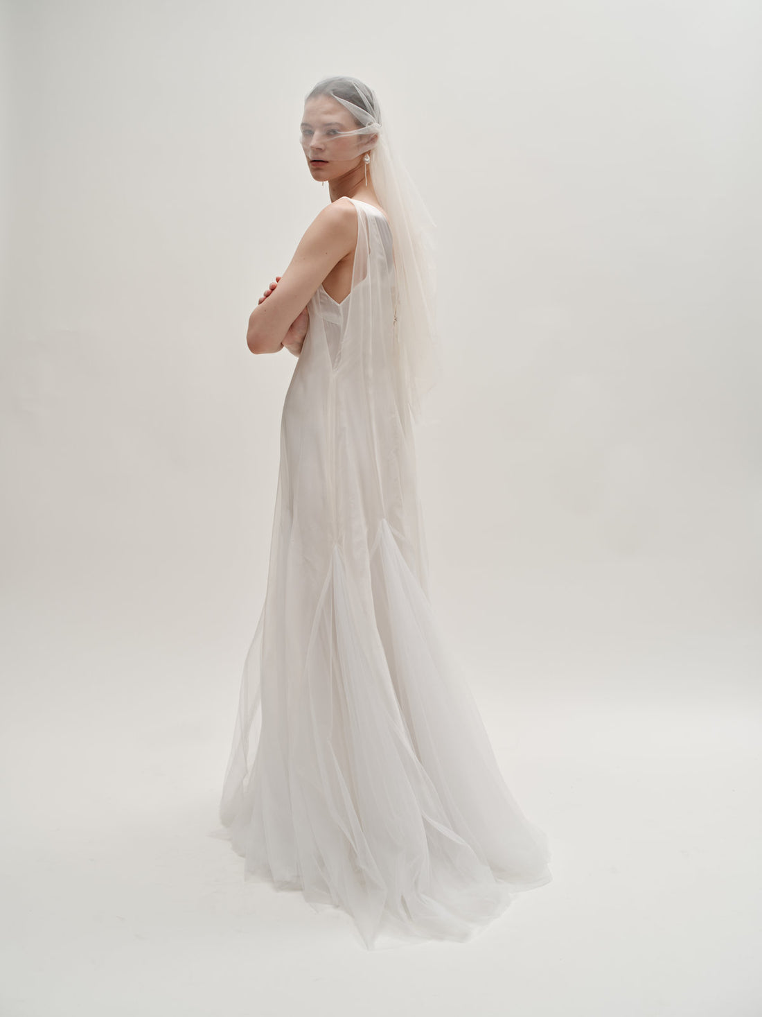 Olida tulle gown