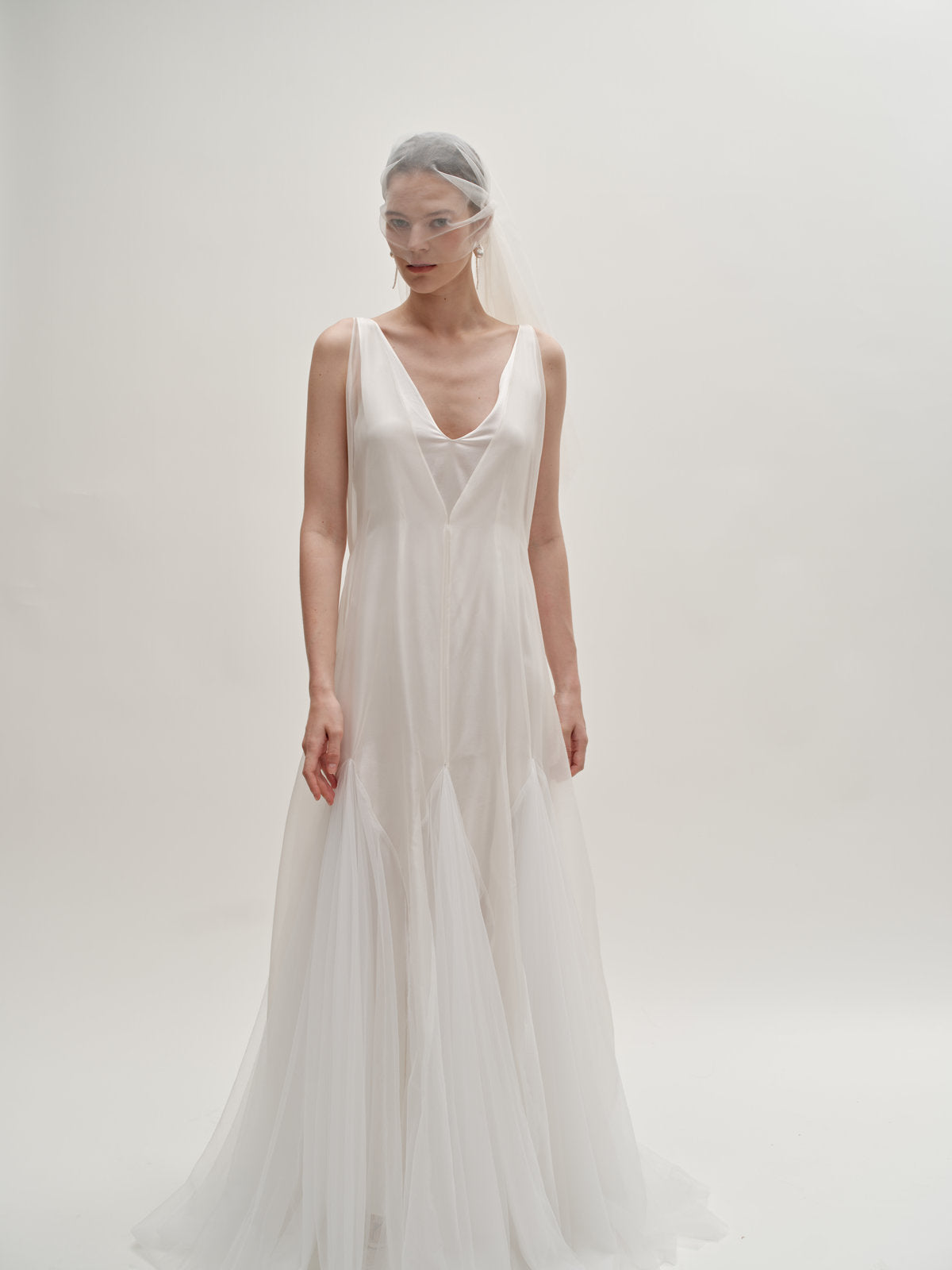 Olida tulle gown