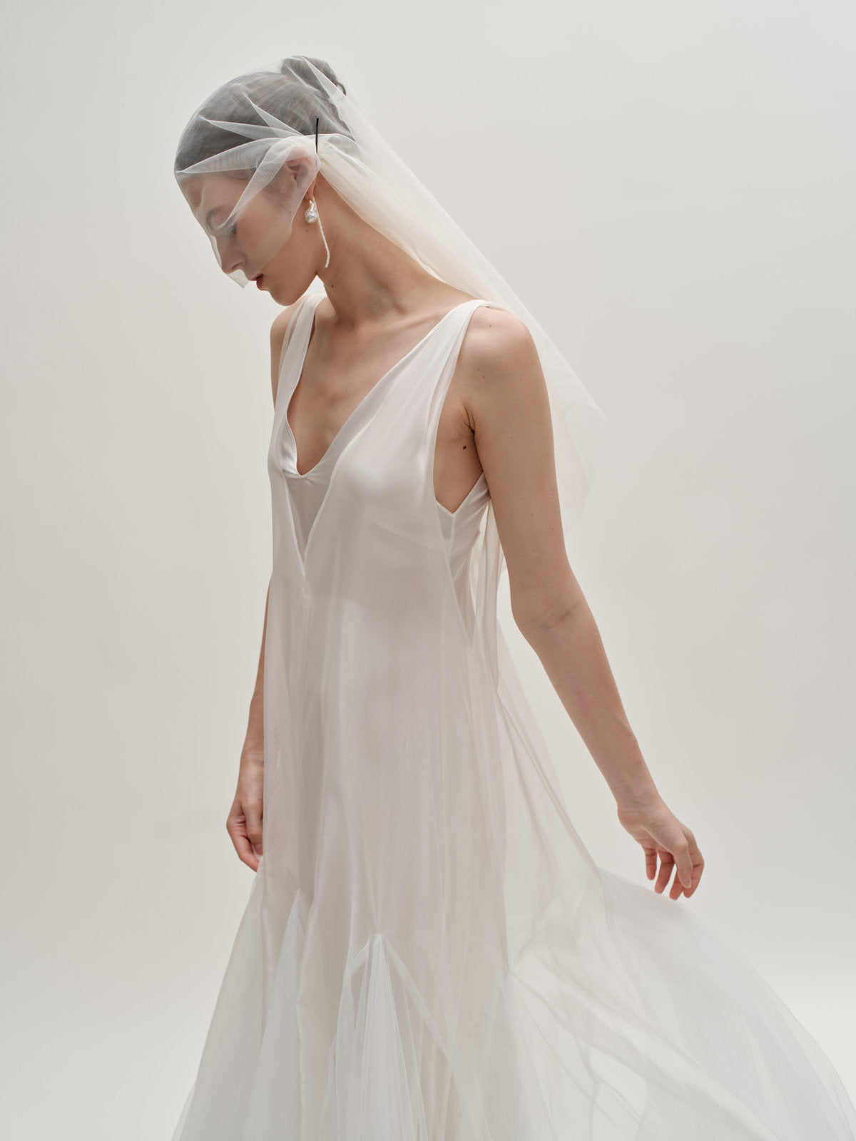 Olida tulle gown