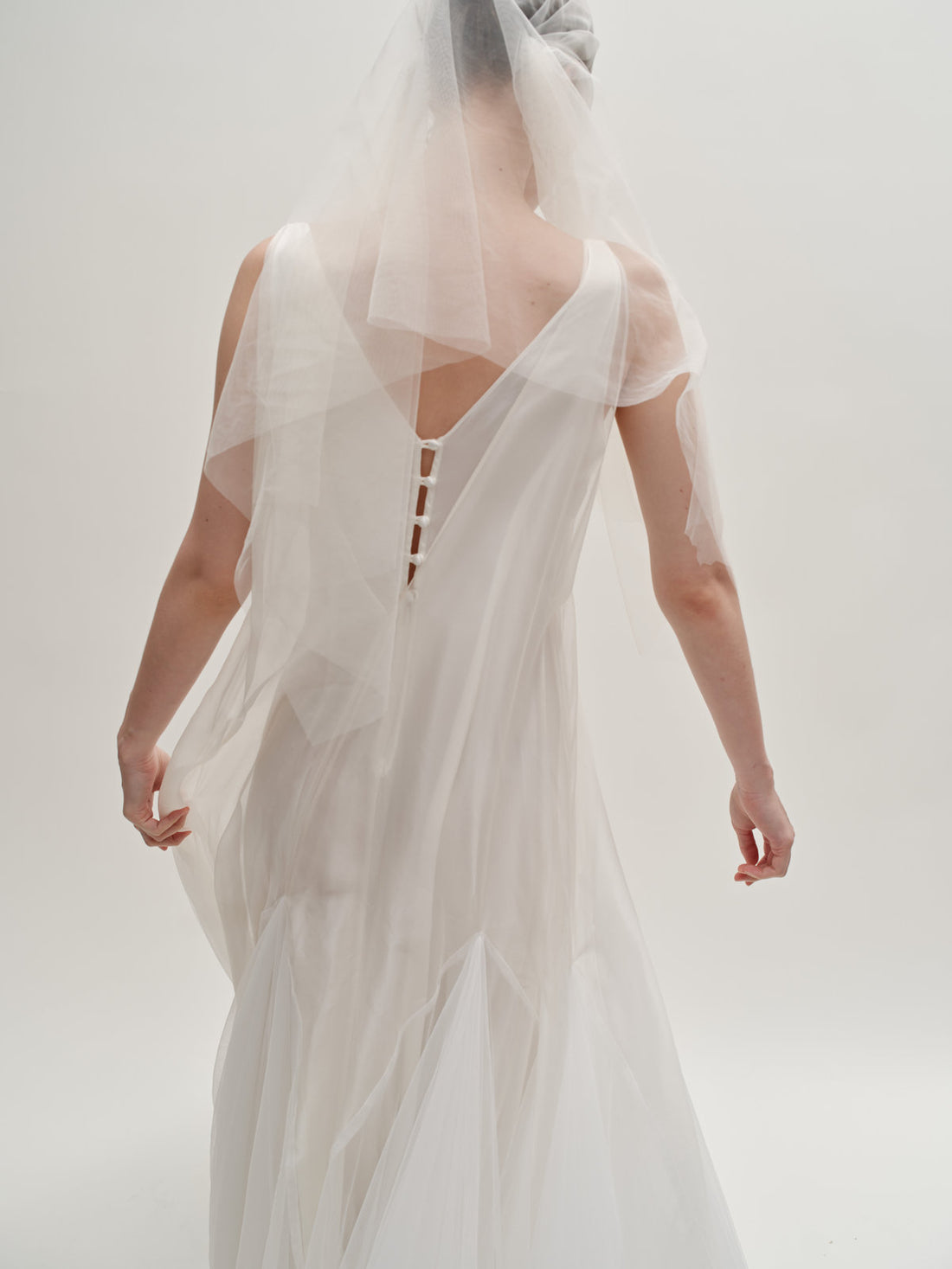 Olida tulle gown