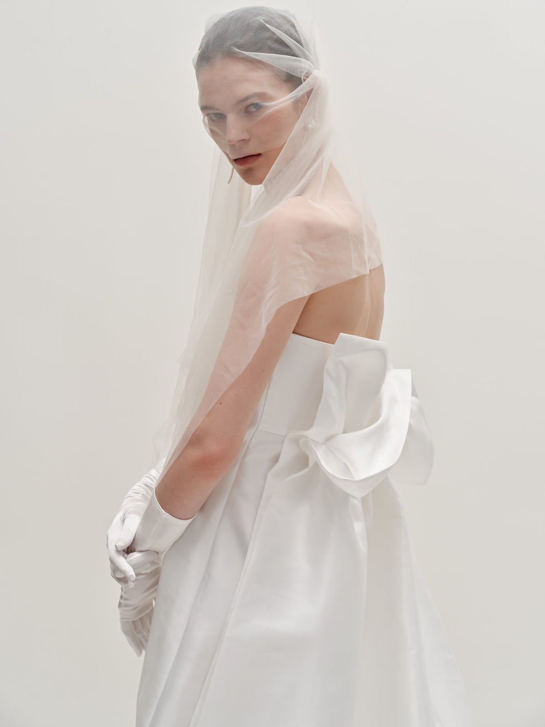 Tinsel wedding gown