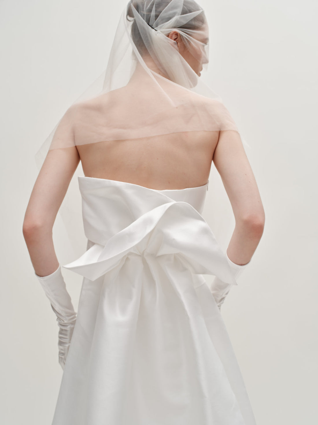 Tinsel wedding gown
