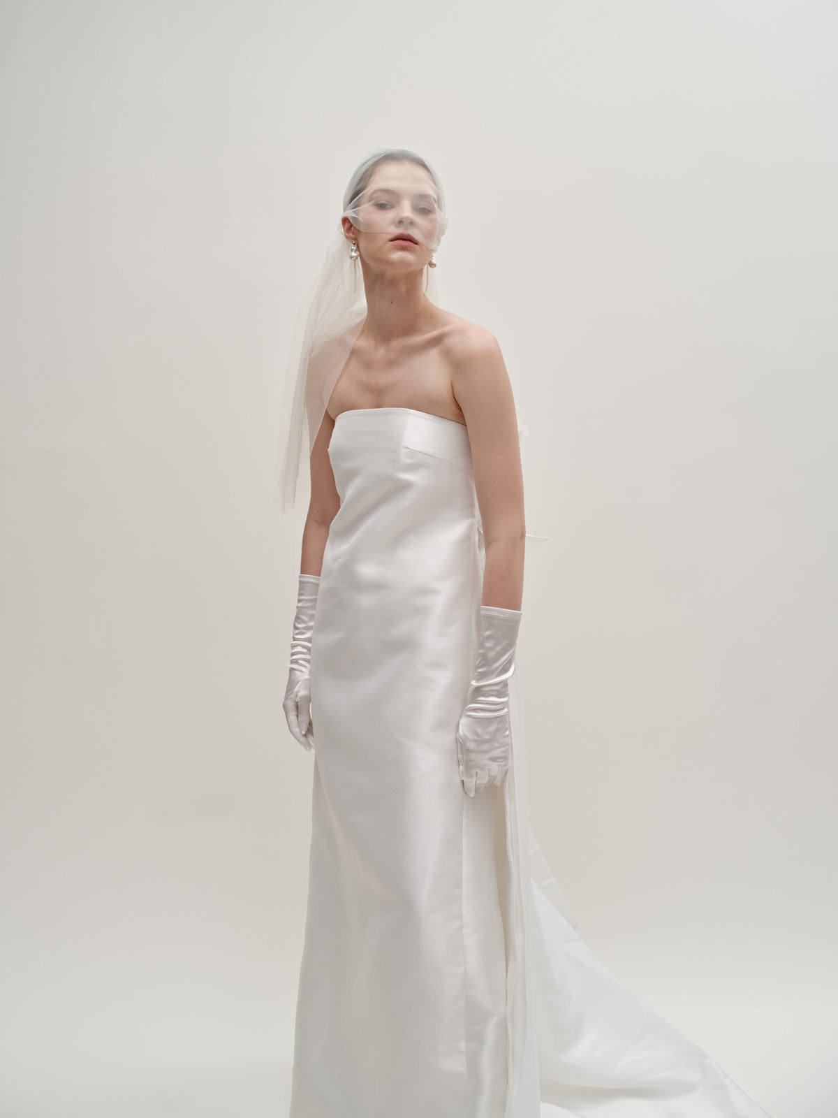 Tinsel wedding gown