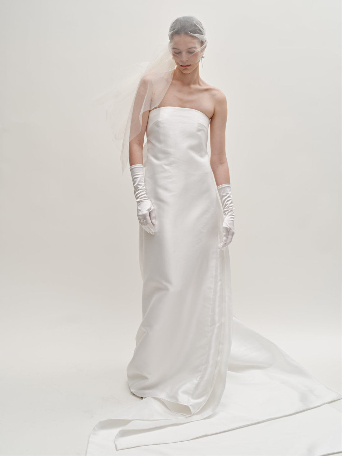 Tinsel wedding gown