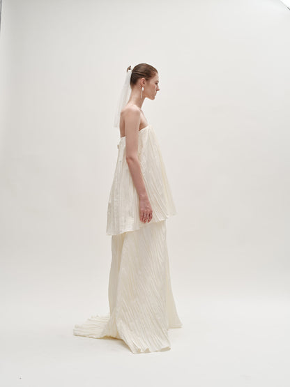 Gia meshed gown