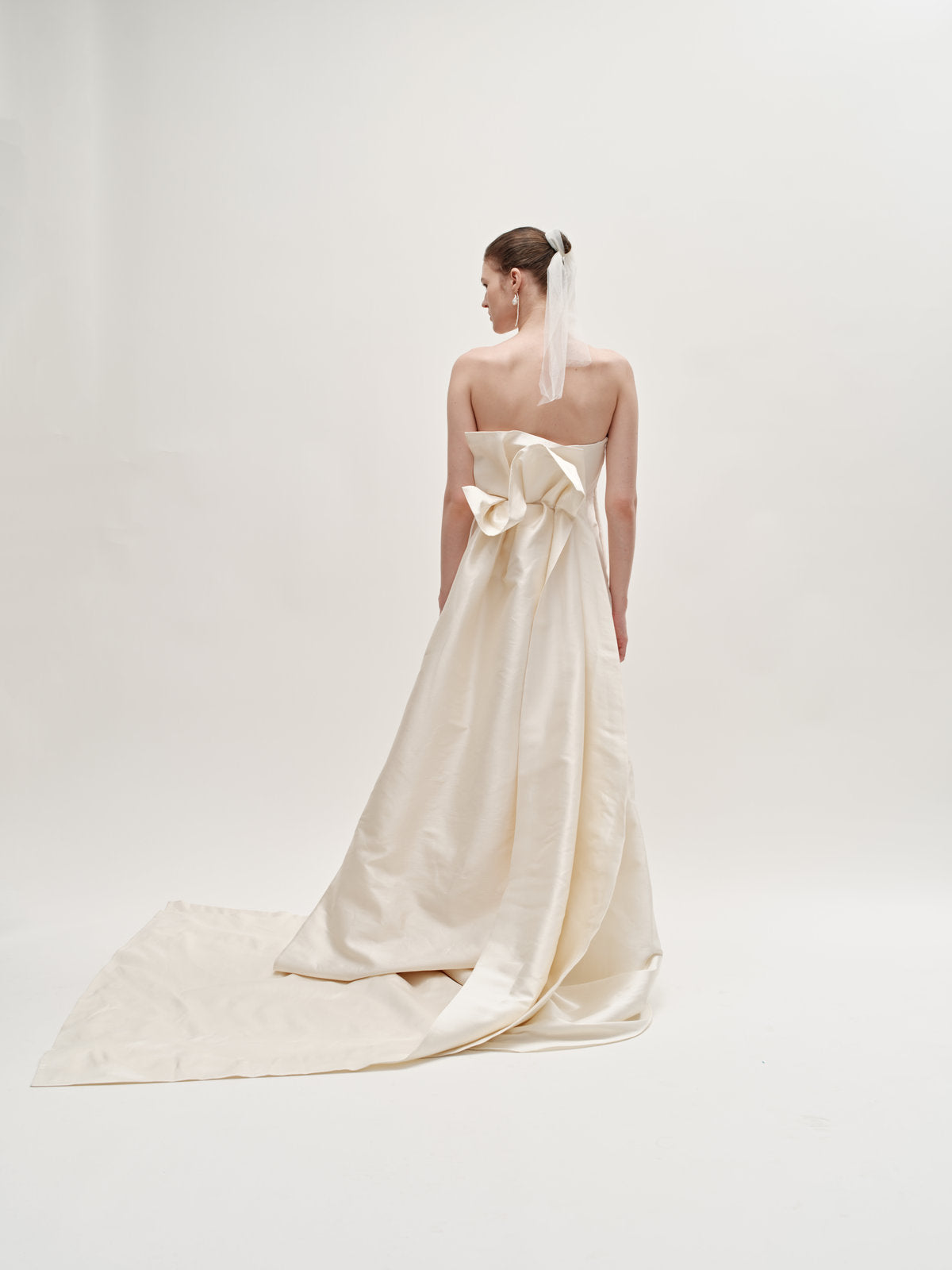 Tinsel wedding gown - wool