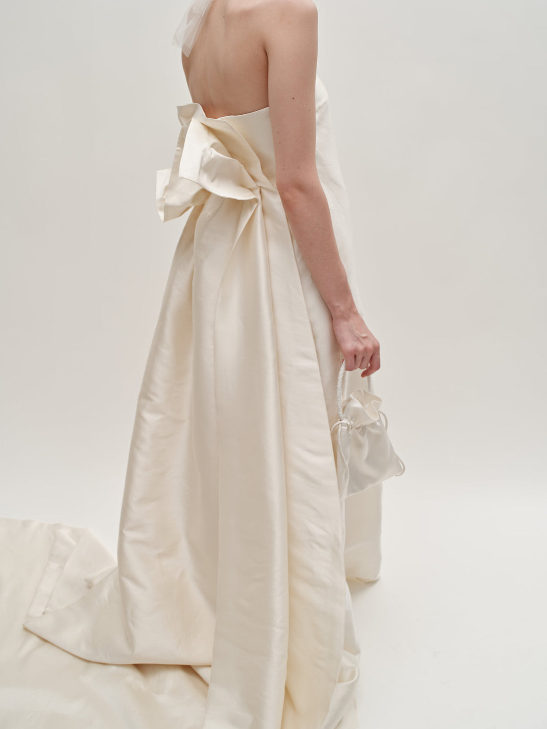 Tinsel wedding gown - wool