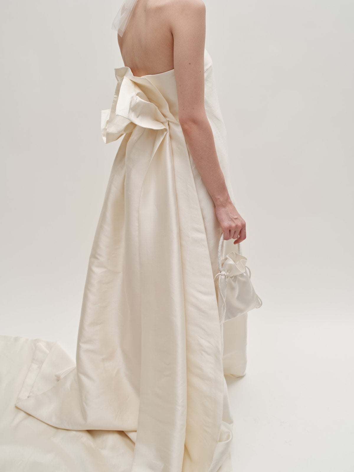 Tinsel wedding gown - wool