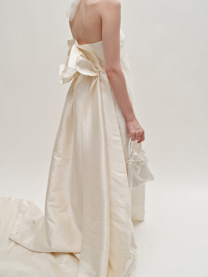 Tinsel wedding gown - wool