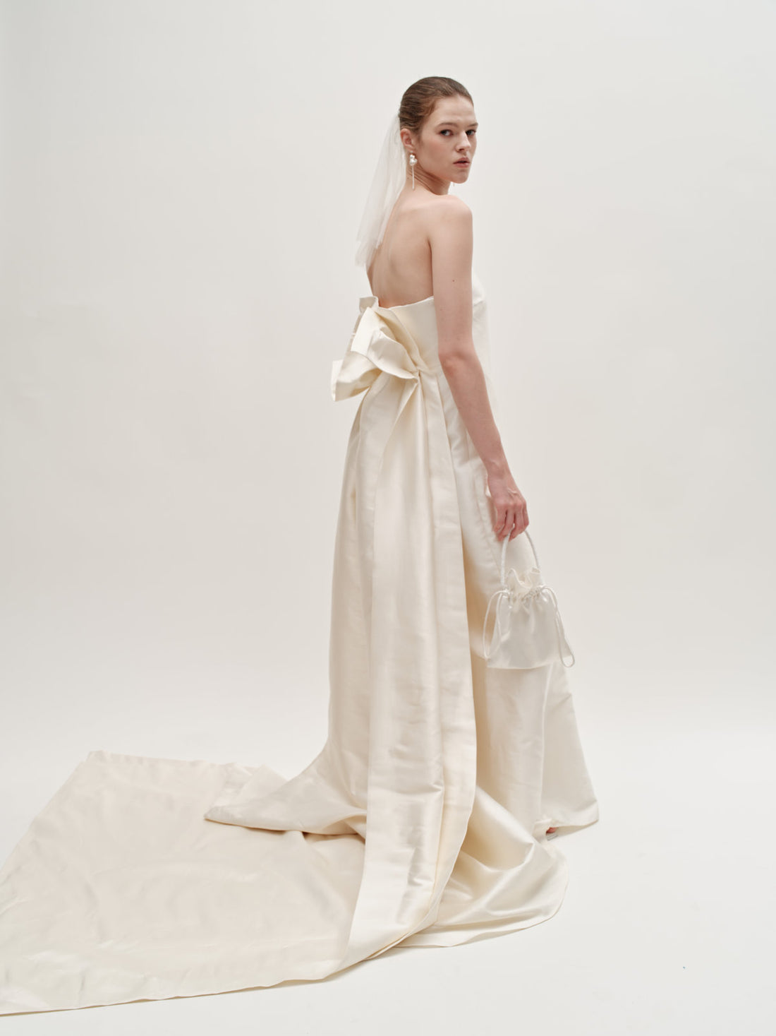 Tinsel wedding gown - wool