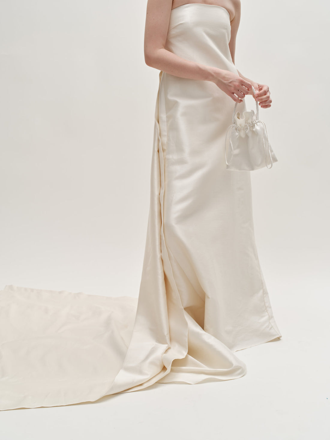 Tinsel wedding gown - wool