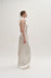 Stacy lace silk wool gown