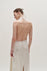 Stacy lace silk wool gown