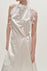 Stacy lace silk wool gown