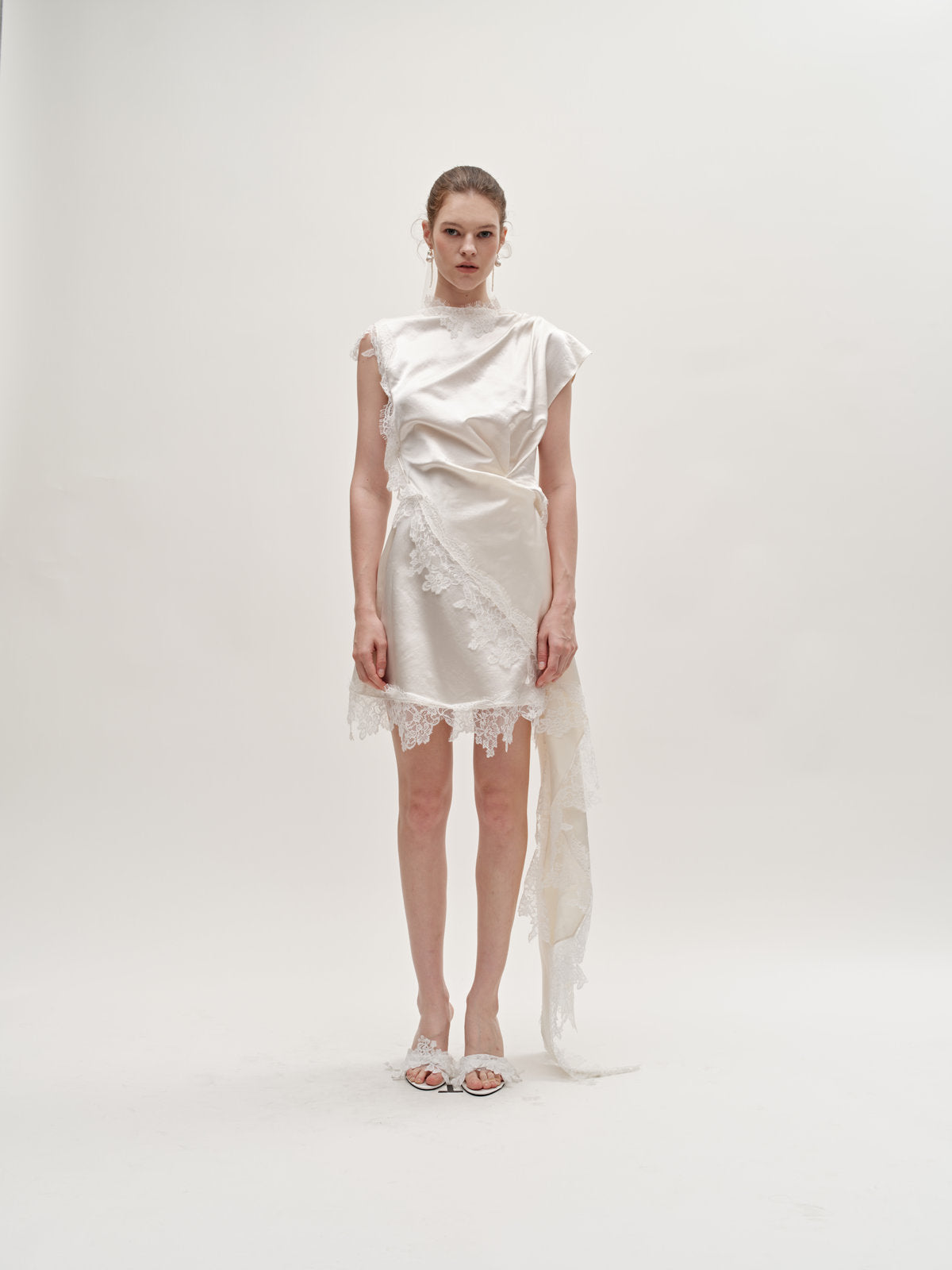 Stacy short lace dress