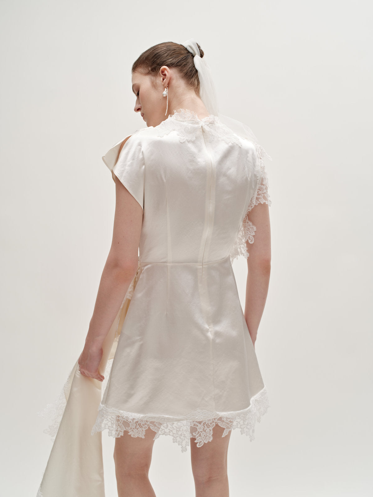Stacy short lace dress