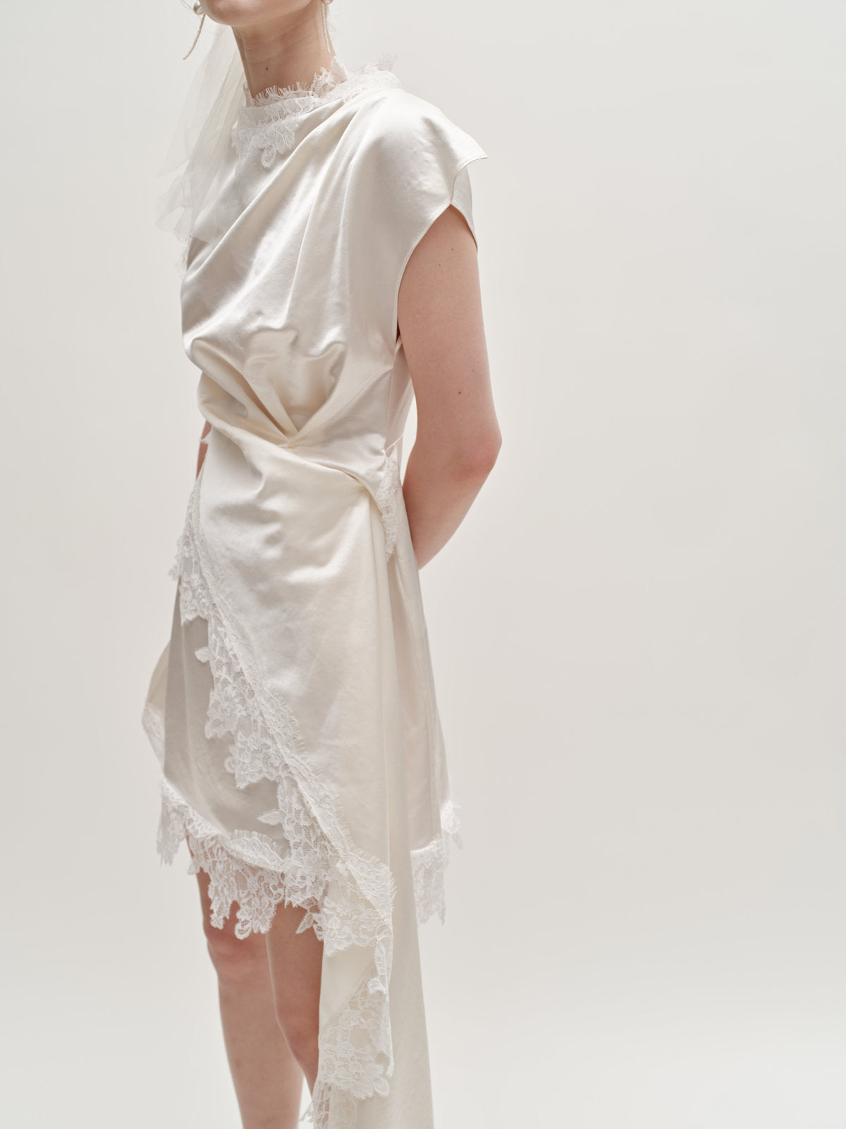 Stacy short lace dress