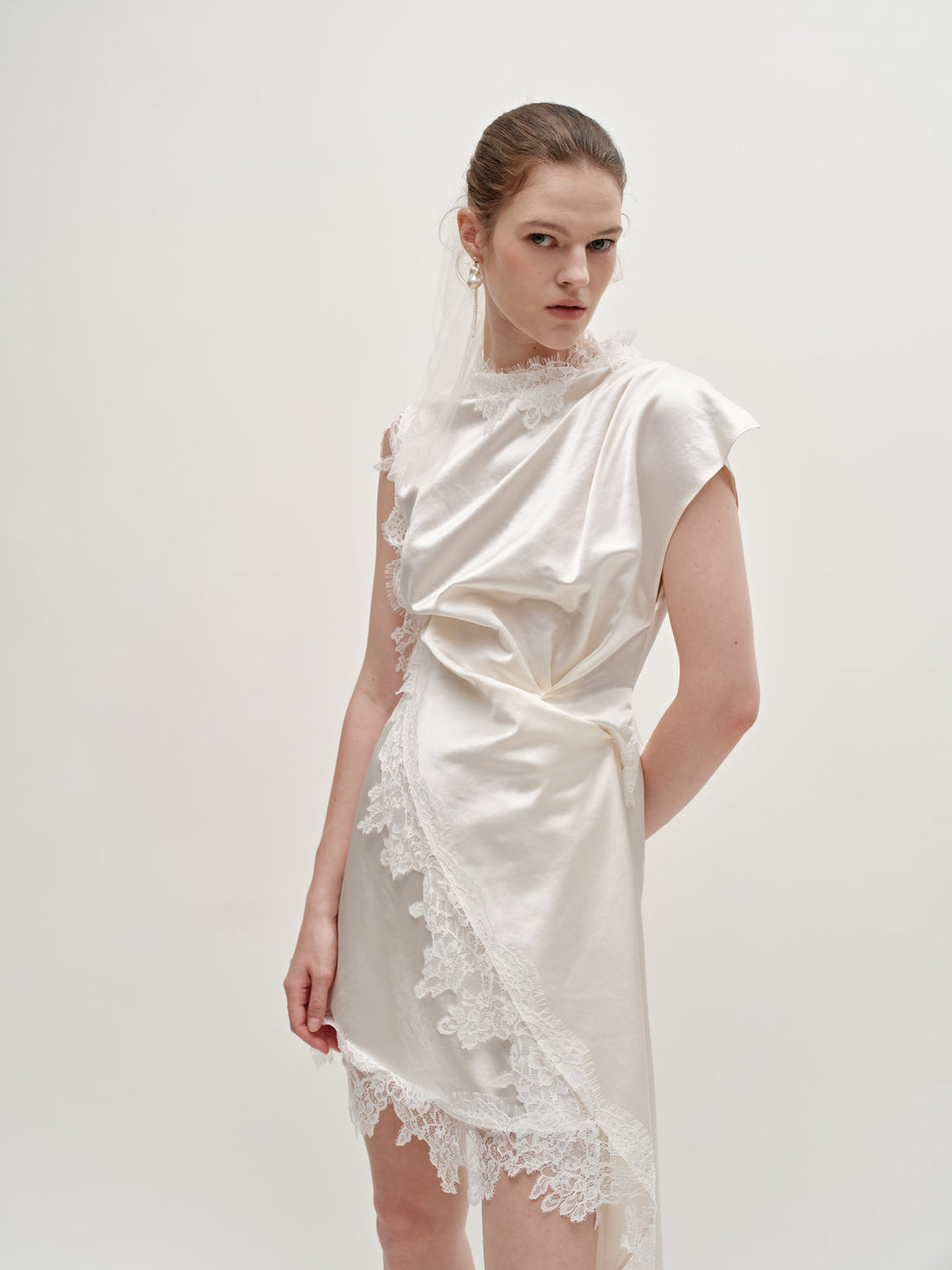 Stacy short lace dress
