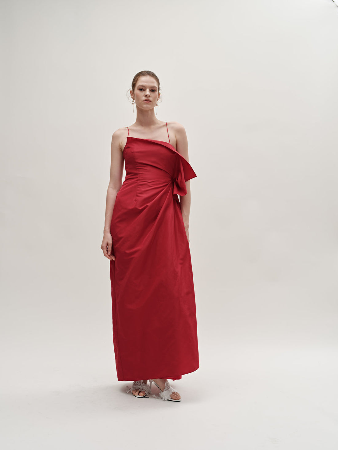 Dalia taffeta gown