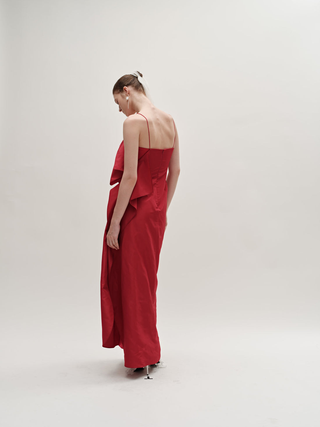 Dalia taffeta gown
