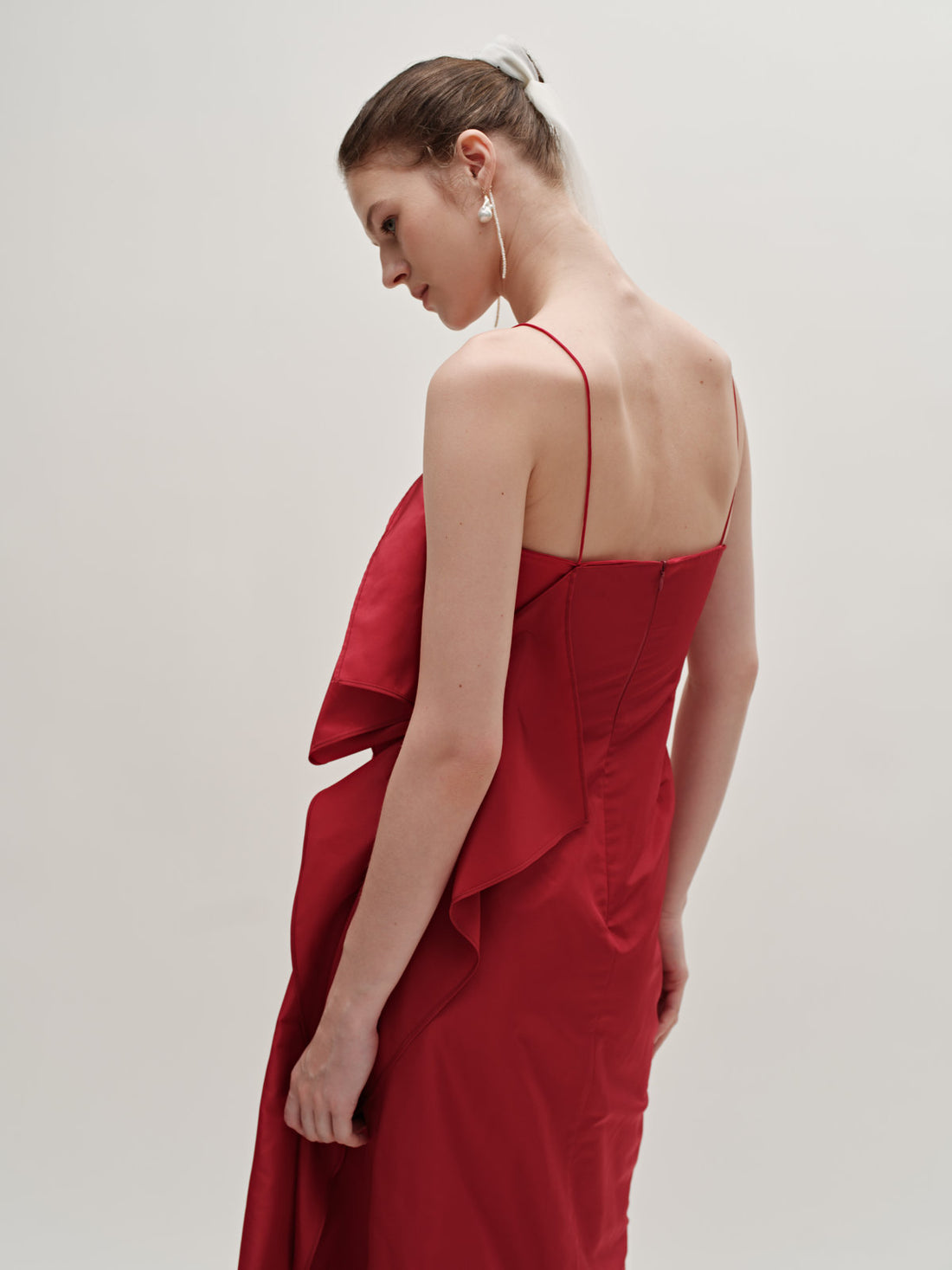Dalia taffeta gown