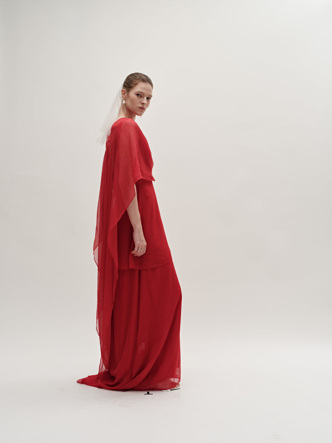 Nia cape gown
