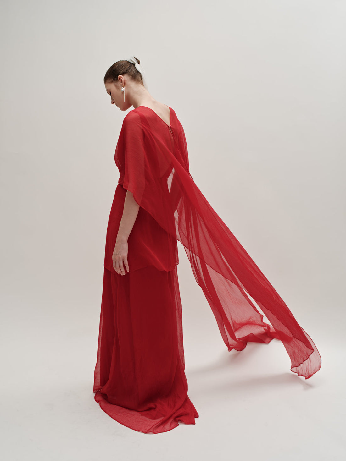 Nia cape gown