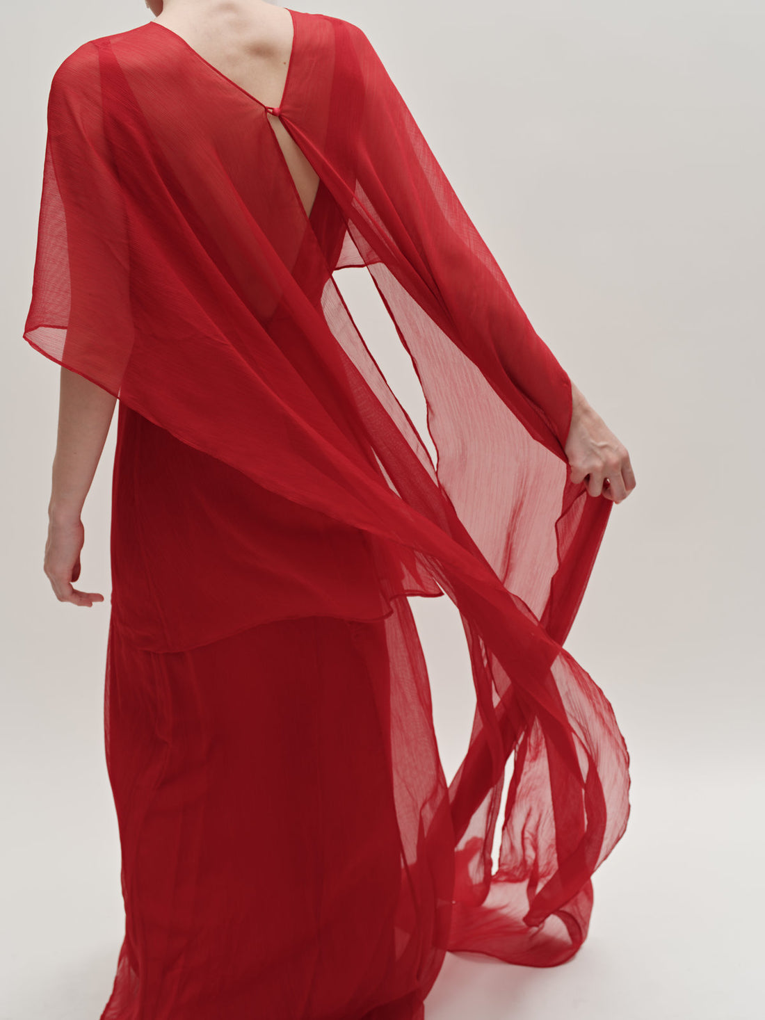 Nia cape gown