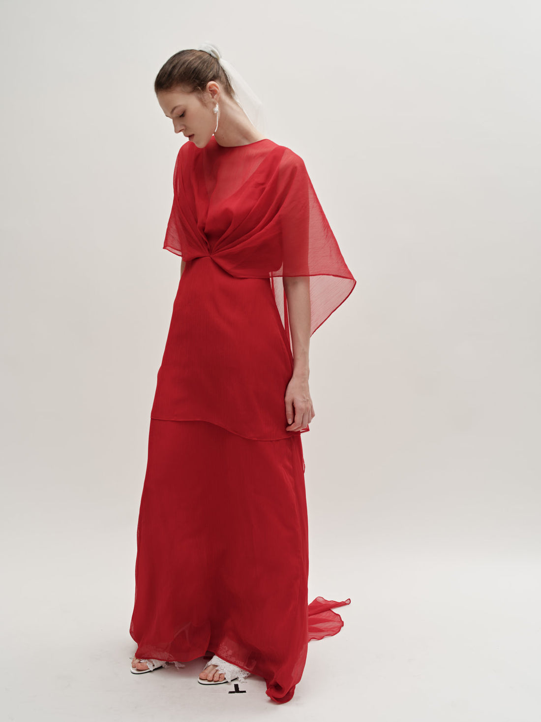 Nia cape gown