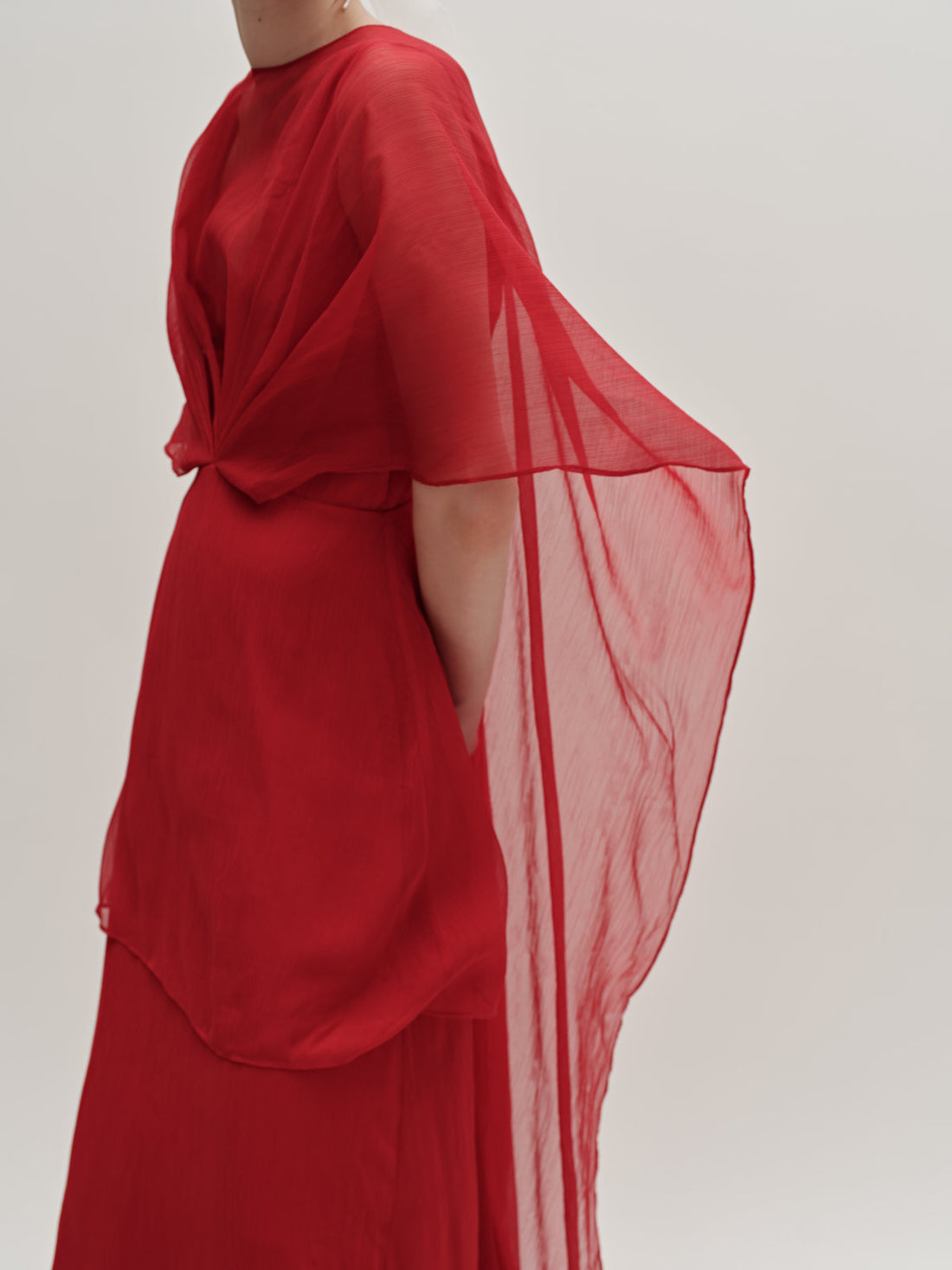 Nia cape gown