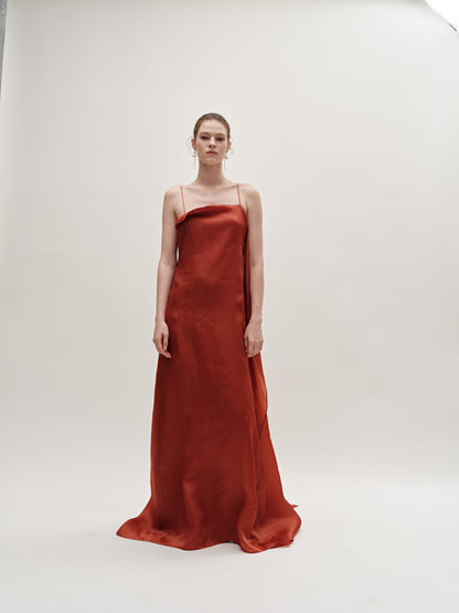 Hazel organza gown