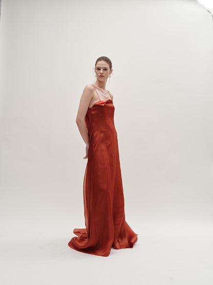 Hazel organza gown