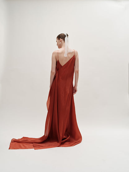 Hazel organza gown