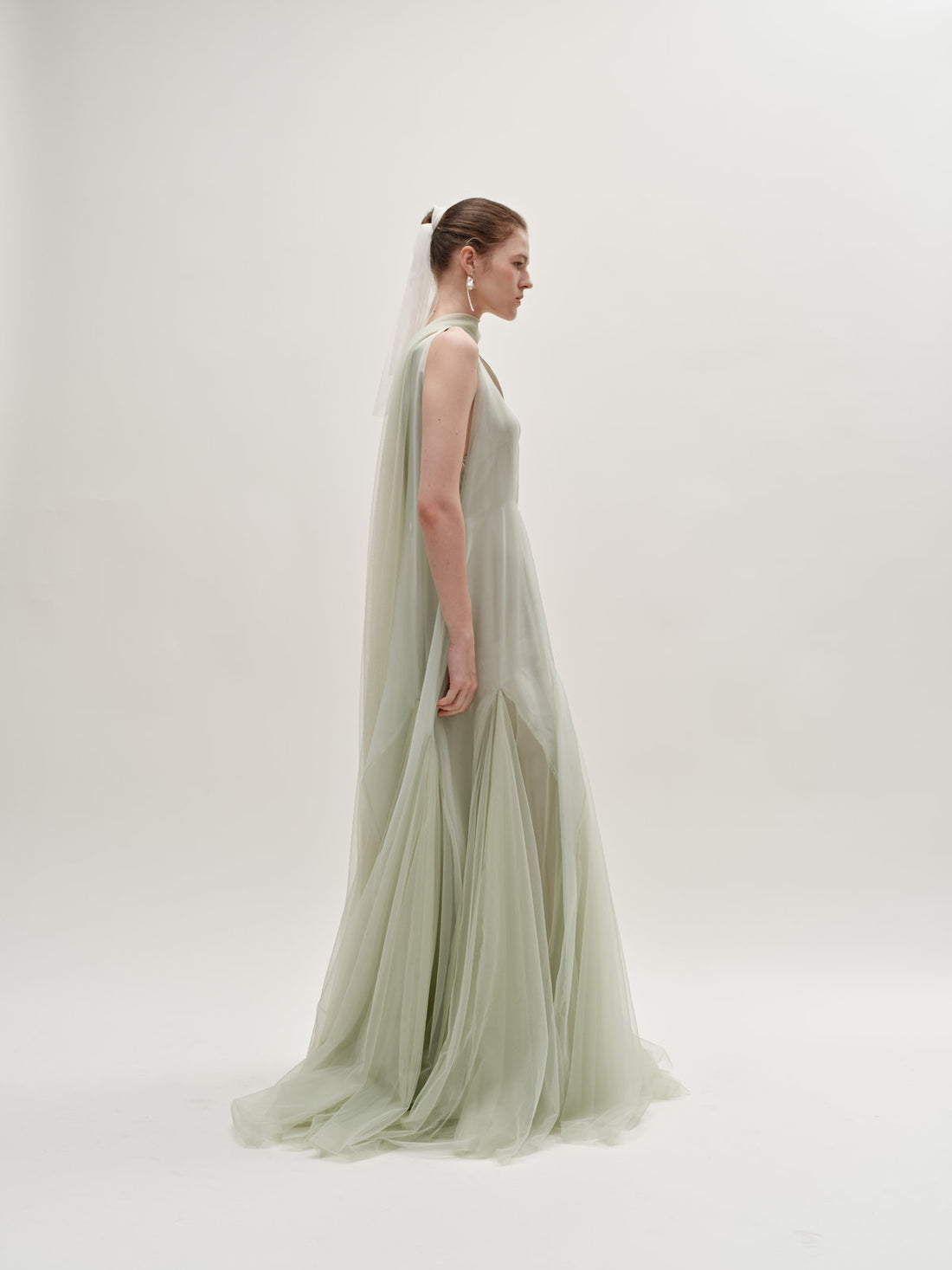 Olida tulle gown