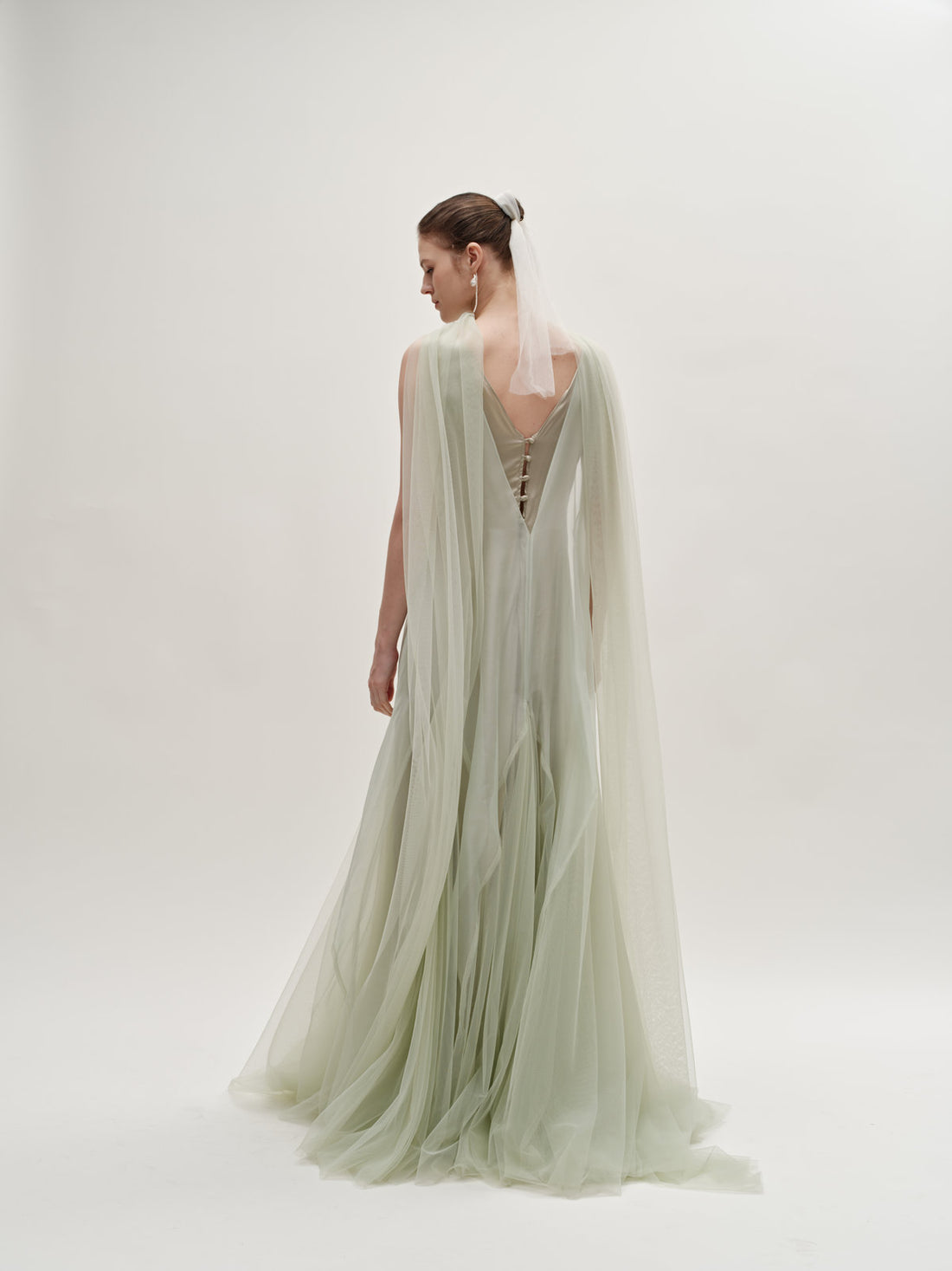 Olida tulle gown